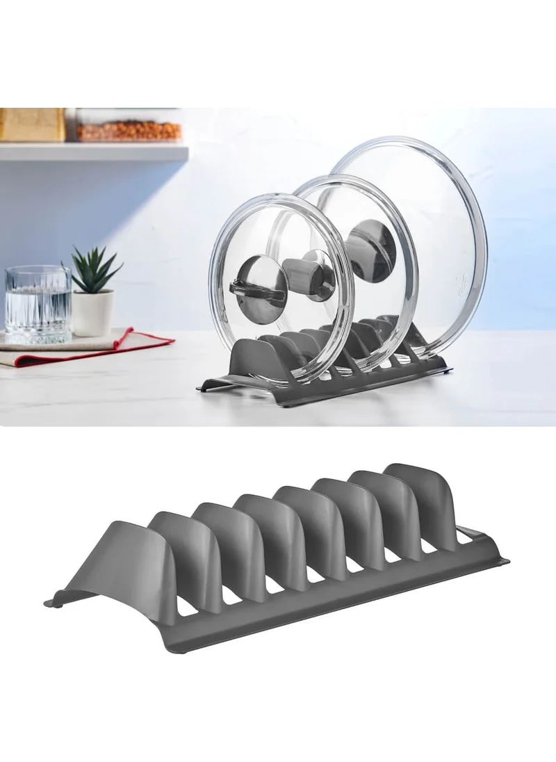 Piev Elit Pot and Pan Lid Organizer Organizer Gray