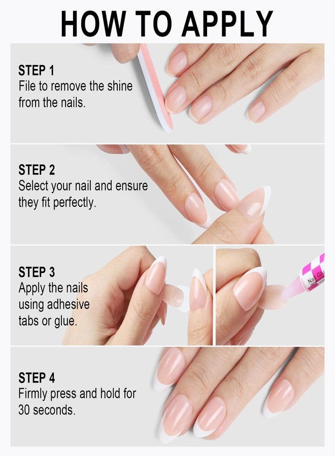 OIFEN 16 Sizes Extra Short Gel Press on Nails Almond Burgundy Red Reusable 32pcs Glossy Fake Nails with Glue and Jelly Stickers,Cranberry Cordial - Image 4