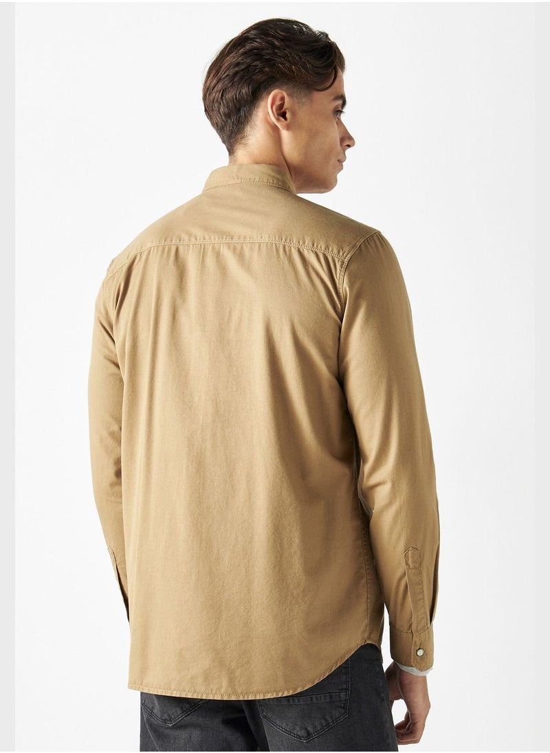 Lee Cooper - Flap Pockets Regular Fit Shirt - Image 1