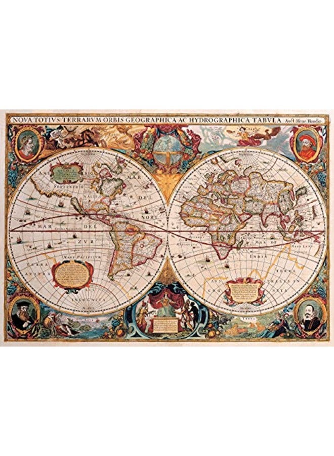Puzzle Old World Map 