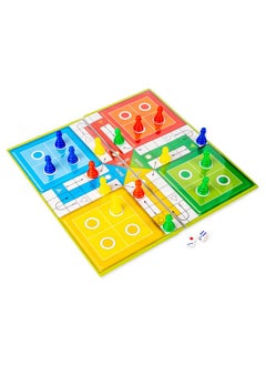 RATNA'S RATNA'S Classic Strategy Game Little Snakes and Ladders with Ludo 2 In 1 for Young Businessman (Multicolour),5 years and up  - Image 1