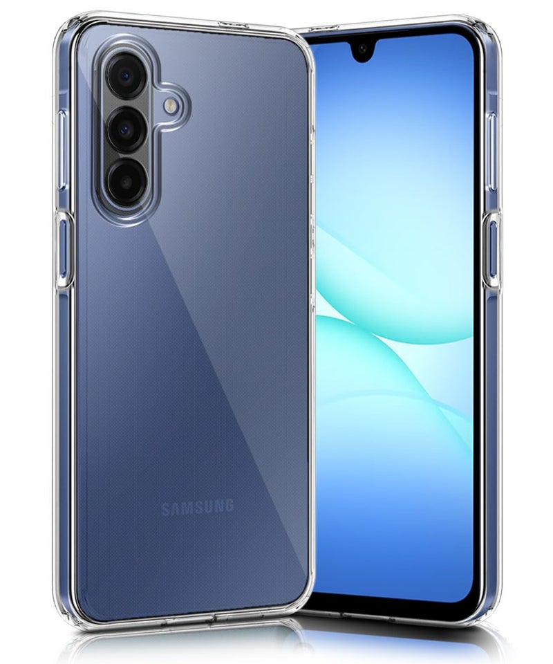 WOW IMAGINE Transparent Back Cover Case for Samsung Galaxy M17 5G | A17 5G | F17 5G | Raised Bumps for Full Device & Camera Protection Shockproof TPU Silicone Back Case Mobile Cover – Transparent - Image 2