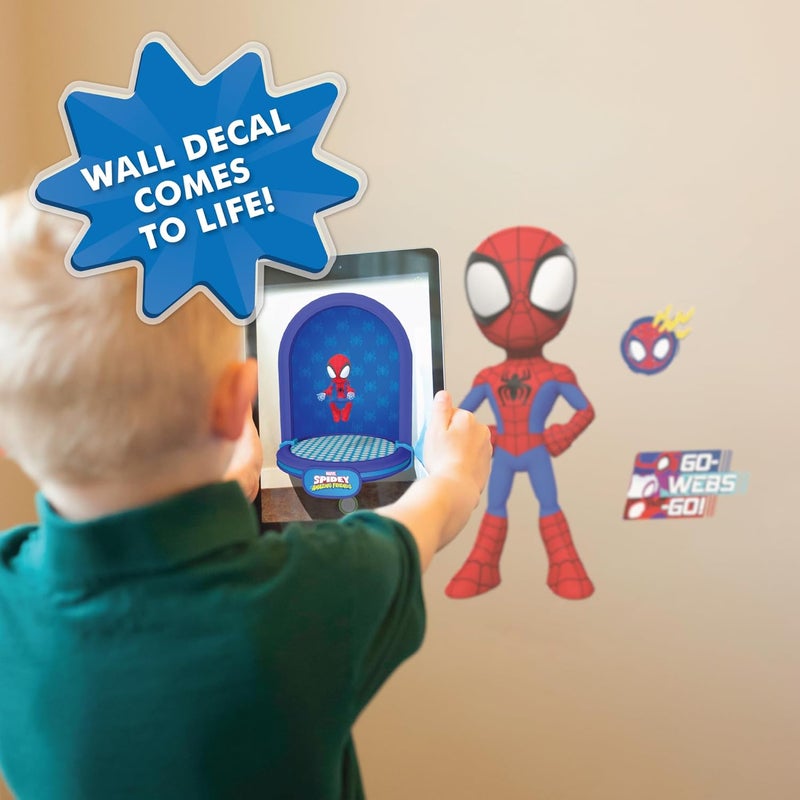 Wall Palz Marvel Spidey and His Amazing Friends Wall Decal  24 Augmented Reality SpiderMan Bedroom Wall Decor Peel and Stick Vinyl Wall Stickers - Image 5