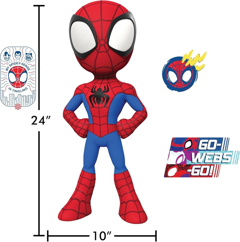 Wall Palz Marvel Spidey and His Amazing Friends Wall Decal  24 Augmented Reality SpiderMan Bedroom Wall Decor Peel and Stick Vinyl Wall Stickers - Image 2