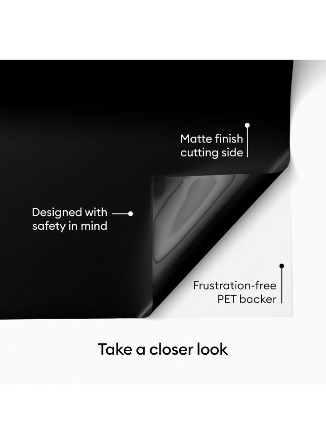 Cricut فينيل كريكوت® الدائم ذو القيمة، أسود (12 بوصة × 10 أقدام) - Image 5