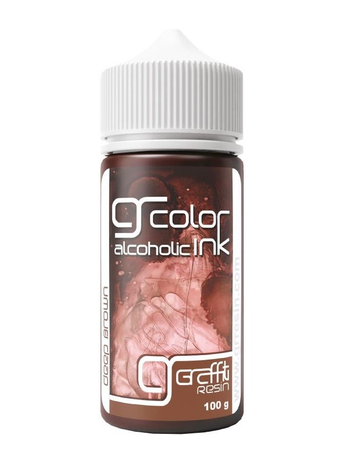 Graffiti Resin Dye Ink Deep Brown Color 100g - Image 1