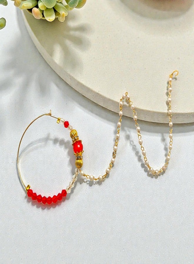 SUN SHINE Nose Ring/Nath for Women and Girls - Image 2