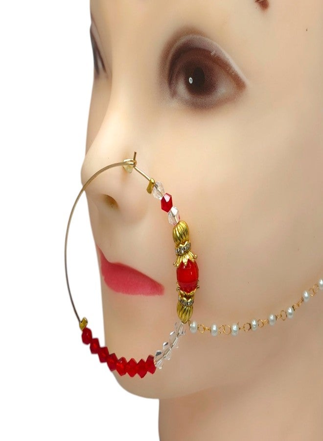 SUN SHINE Nose Ring/Nath for Women and Girls - Image 3