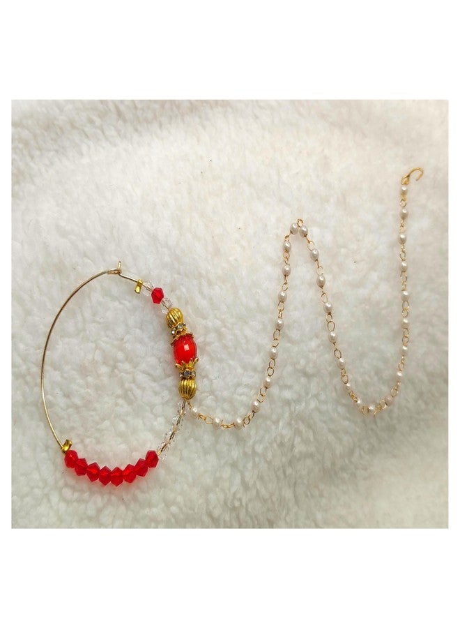 SUN SHINE Nose Ring/Nath for Women and Girls - Image 4