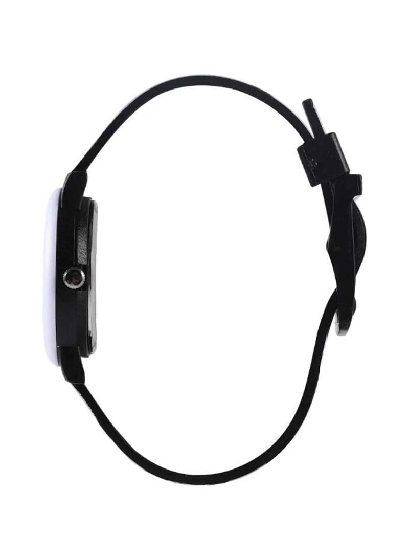 Lee Cooper Lee Cooper LC.K.2.636 Unisex Multi Function Display Watch & Silicone Strap Black