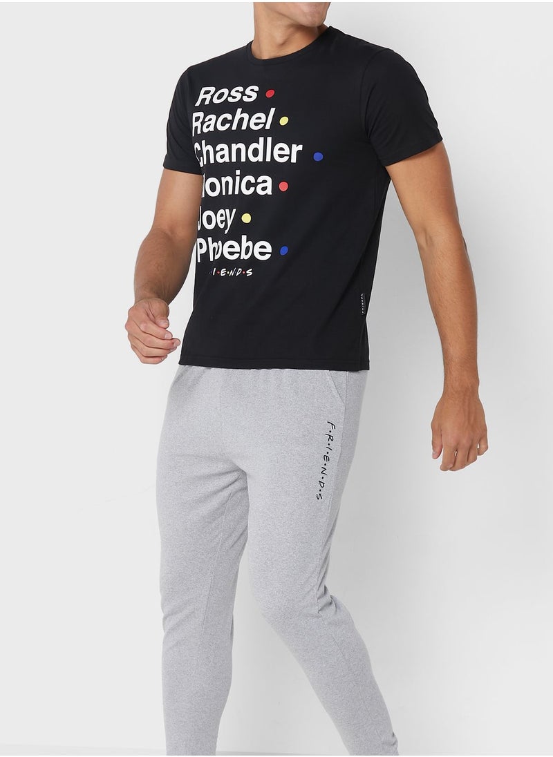 Warner Bros - Friends Sustainable Pyjama Set - Image 1