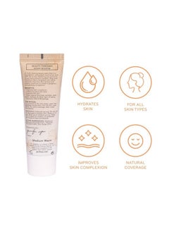 Purlisse Perfect Glow Bb Cream Spf 30: Clean & Cruelty-Free, Medium Flawless Coverage, Hydrates With Jasmine | Medium Tan 1.4Oz  - Image 3