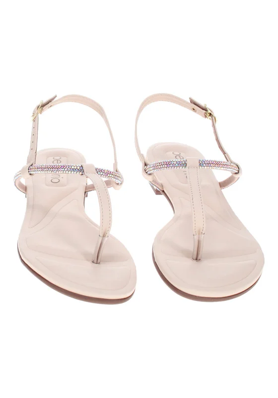 بيرا ريو Beira Rio Ladies Flat Sandals Northern | Made In Brazil