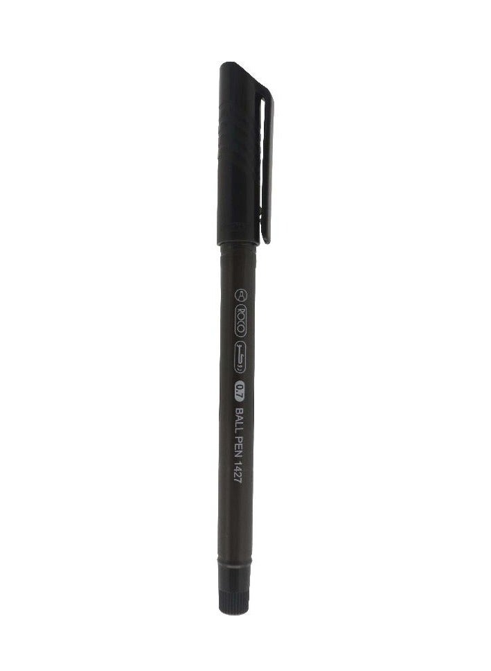 ROCO Rollerball Pen Black 1427 With 0.7mm Needle Tip - Image 2
