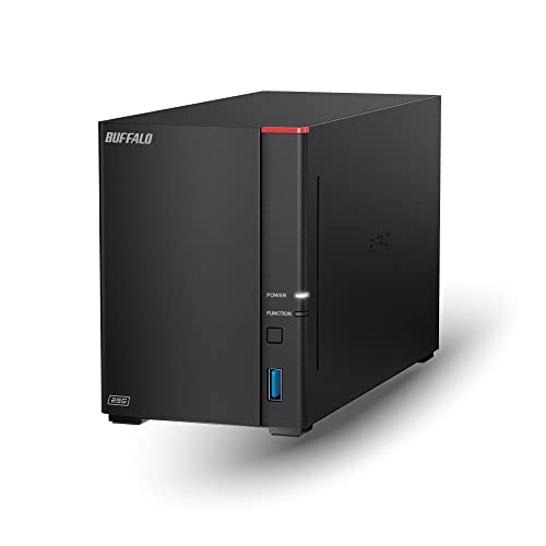 BUFFALO LinkStation 720 16TB 2-Bay Home Office Private Cloud Data Storage with Hard Drives Included/Computer Network Attached Storage/NAS Storage/Network Storage/Media Server/File Server - Image 1