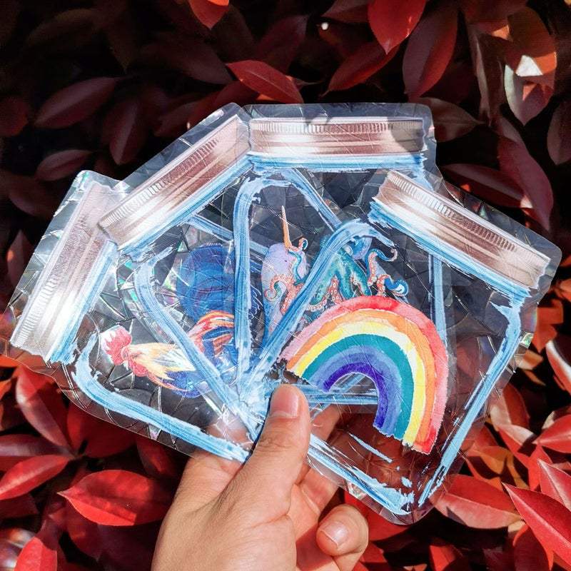 Rps053-105 Rainbow Prism Electrostatic Glass Sticker Glue-Free Pvc Film Window Film - Image 3