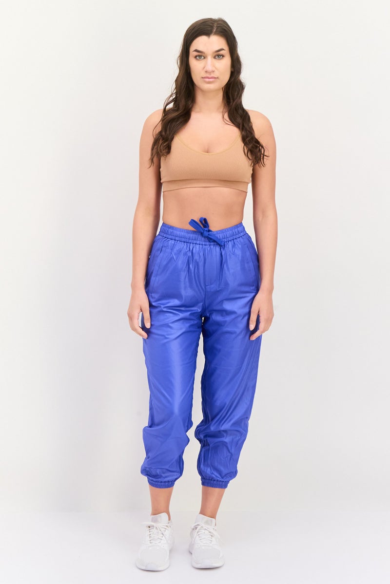 adidas Originals Women Sportswear Fit Training Track Pants, Blue  - Image 4