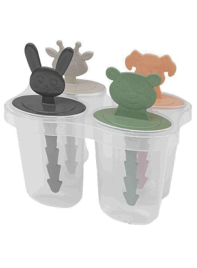 Happy Home Set of 4 Ice Cream Molds - Image 2