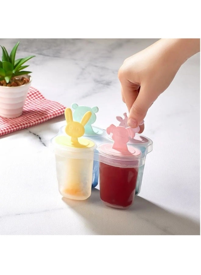 Happy Home Set of 4 Ice Cream Molds - Image 3
