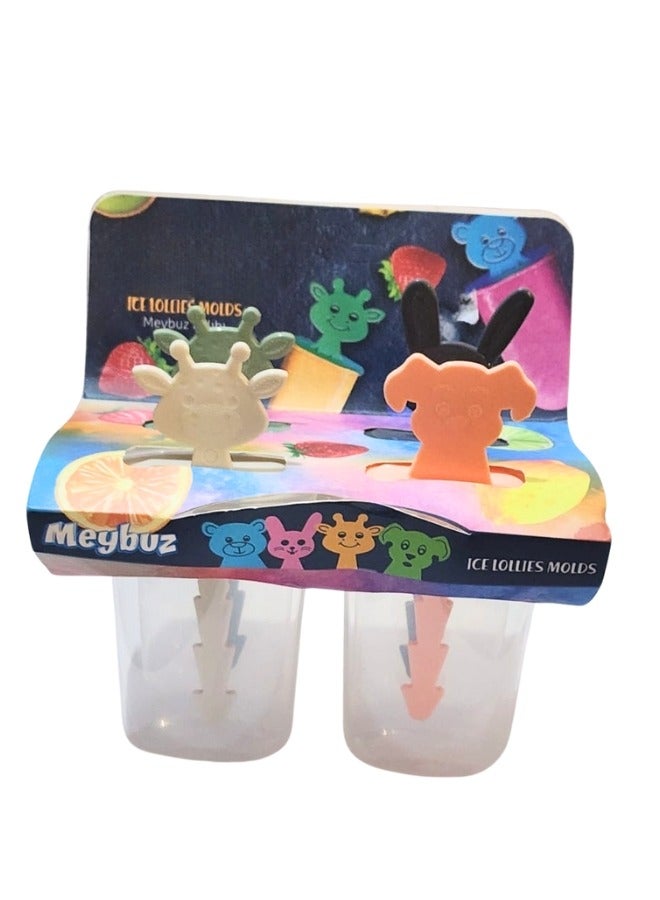 Happy Home Set of 4 Ice Cream Molds - Image 5