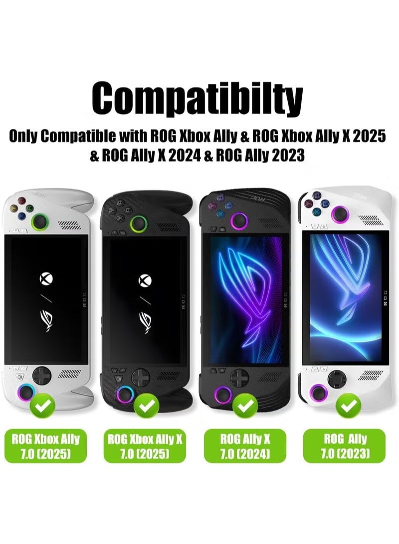 Risen 2 Pack Screen Protector for ASUS ROG Xbox Ally X/Xbox Ally 2025 / ROG Ally X 2024 / ROG Ally 2023 7 inch Tempered Glass, Transparent Ultra HD, Anti-Scratch, Anti-Fingerprint - Image 2