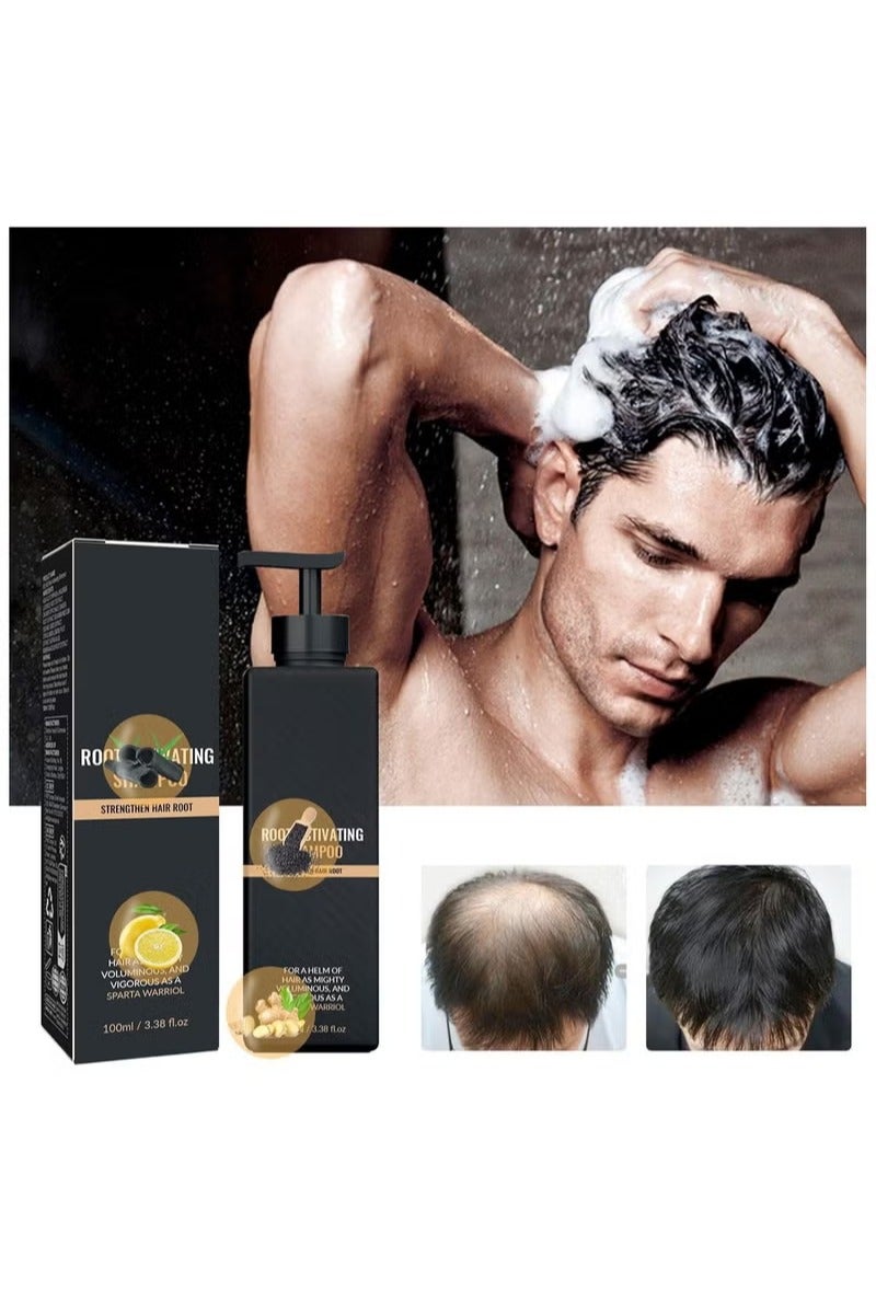 LUNOON Root Activator & Thickening Shampoo, Natural Hair Loss Solution for Men & Women - Image 1