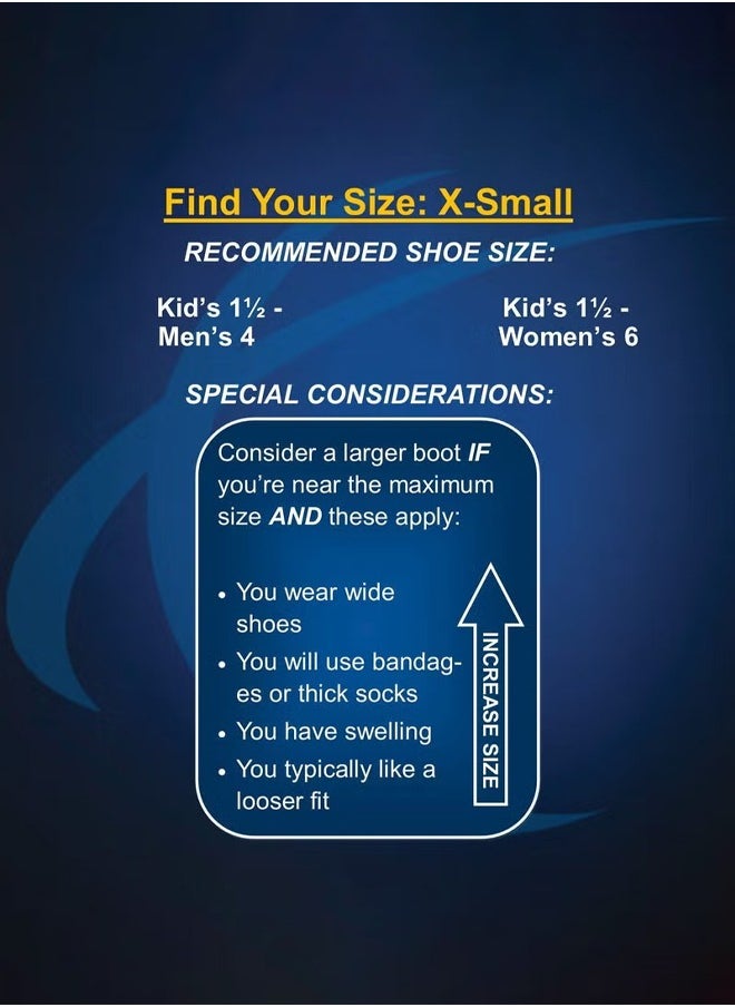 Arabest Fracture Boot, Inflatable Walking Fracture Boot, Short Distance Walking Support Orthopedic Boot, Suitable for Ankle Sprain and Fracture Recovery, Suitable for Left or Right Foot  - Image 3