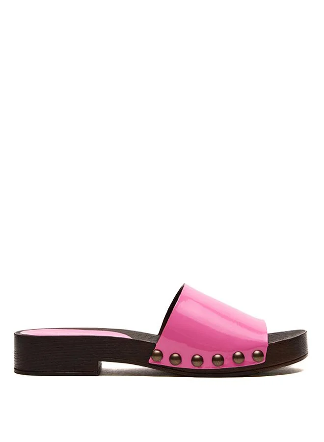 Cent04S1 Women's Pink Flat Sandals