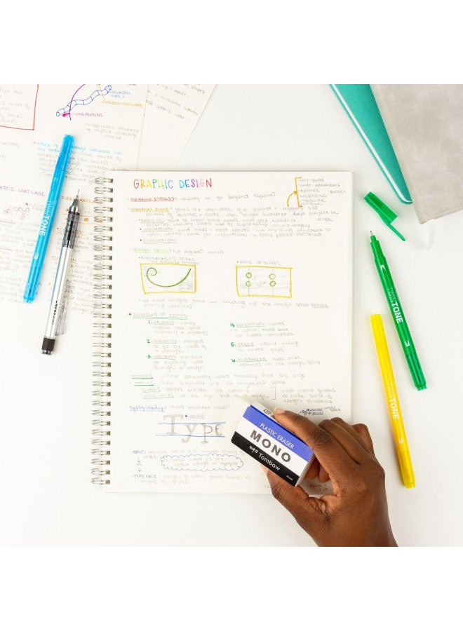 Tombow Mono Eraser, White, Jumbo - Image 4