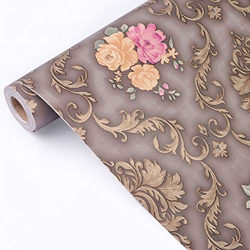 Eurotex Peel and Stick Wallpaper, Self Adhesive DIY Wall Sticker for Bedroom Hall Living Room Kitchen Home & Office, PVC Coated & Waterproof Surface Scratch Resistant – 45 x 600cm - Image 2