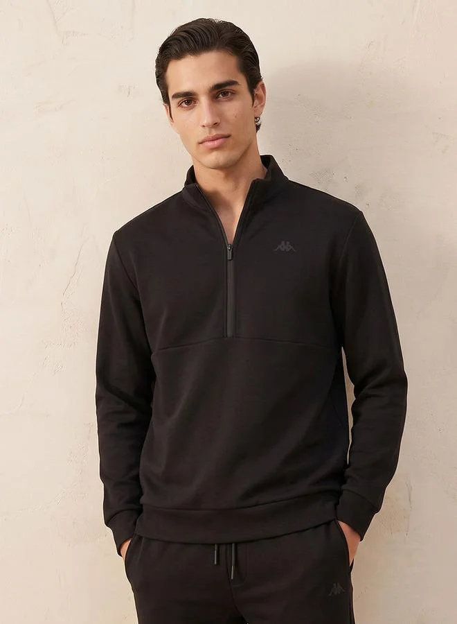 Kappa 2-Way Stretch Half Zip Sweatshirt