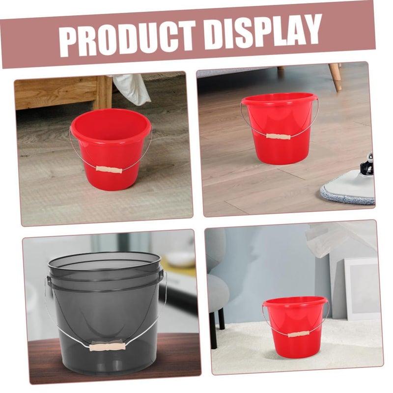 Ergonomic Wooden Basket Grip Handles For Pails And Buckets Lightweight Comfortable Carry - Image 4
