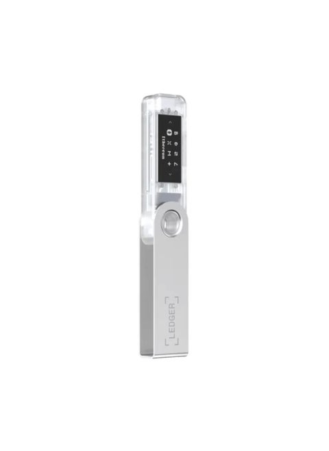 Nano S Plus Hardware Wallet| Safest Crypto & NFT Cold Storage - Transparent