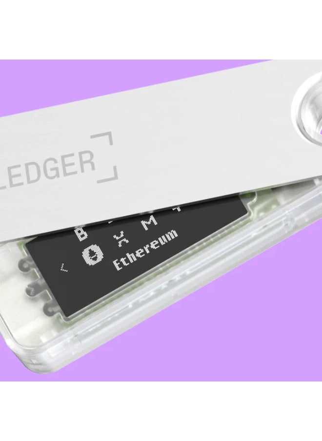 Nano S Plus Hardware Wallet| Safest Crypto & NFT Cold Storage - Transparent