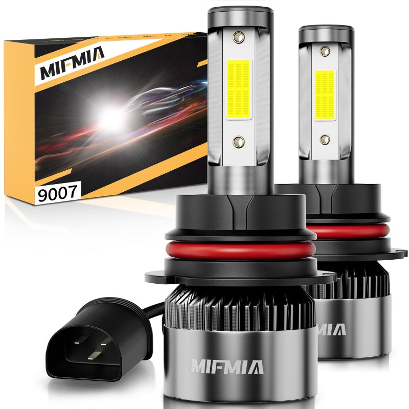 MIFMIA Bulbs 6500K Cool White 900 Brighter 36000LM Backup PlugNPlay with Cooling Fan IP68 Waterproof Off Road Lights Pack of 2 - Image 2