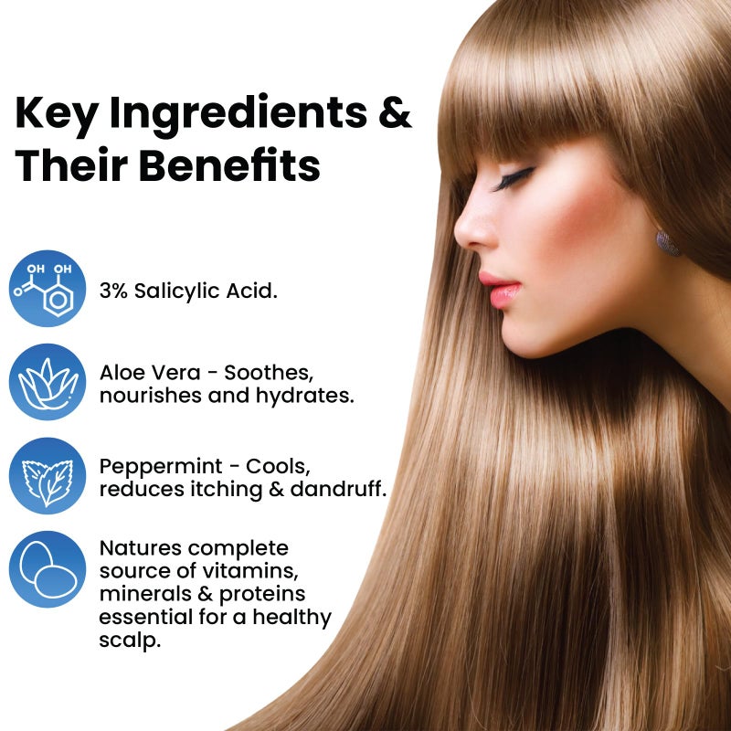 Dermasolve Psoriasis, Seborrheic Dermatitis & Dandruff Shampoo plus Conditioner. Naturally Heals Itchy Flakey Inflamed Skin and Provides Soothing Moisturizing Relief. (8.0 oz) - Image 2