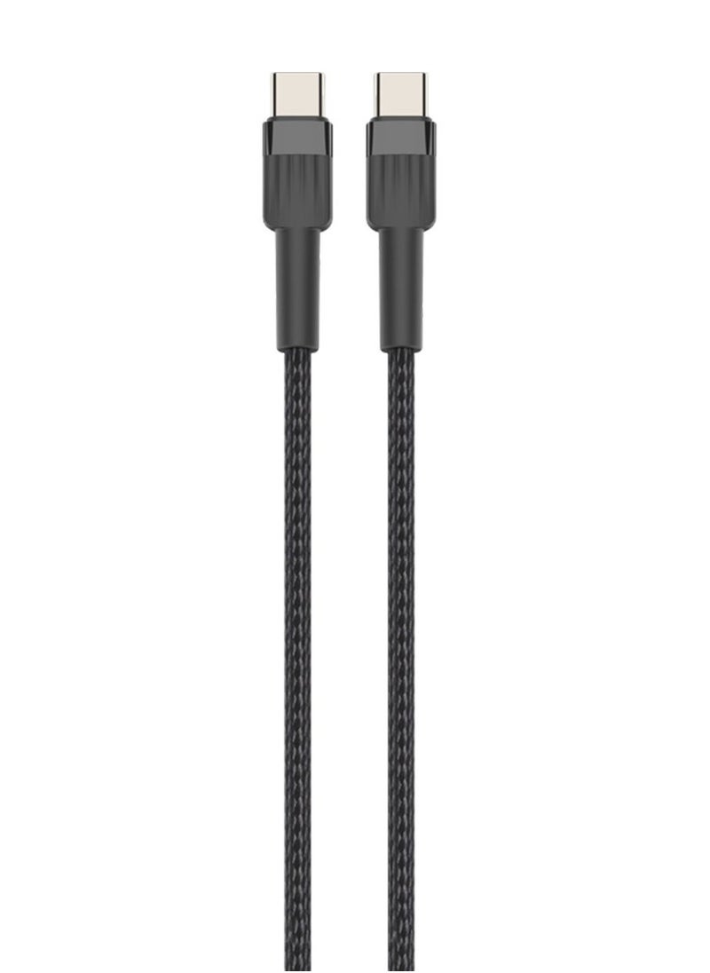 HEATZ Power Adapter, 65W Fast Charging, 2 USB-C Ports, 1 USB-A Port, 100W Type-C To Type-C Cable, Compatible For iphone, ipad, Macbook, Smartphones  - Image 3
