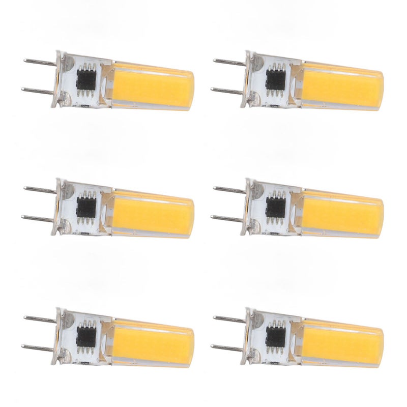 6Pcs G8 LED Bulb 5W Dimmable 2508 COB Energy Saving Easy Installation 360 Degrees 50000 Hours Stable 5W Bulbs 100‑120V - Image 4