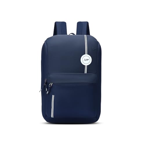 Skybags Rynex 01 XL Formal Backpack 32L with Laptop Compartment for Men & Women With Rain Cover,Smart Sleeve, Ergonomic Back & Shoulder Strap (Navy Blue) - Image 1