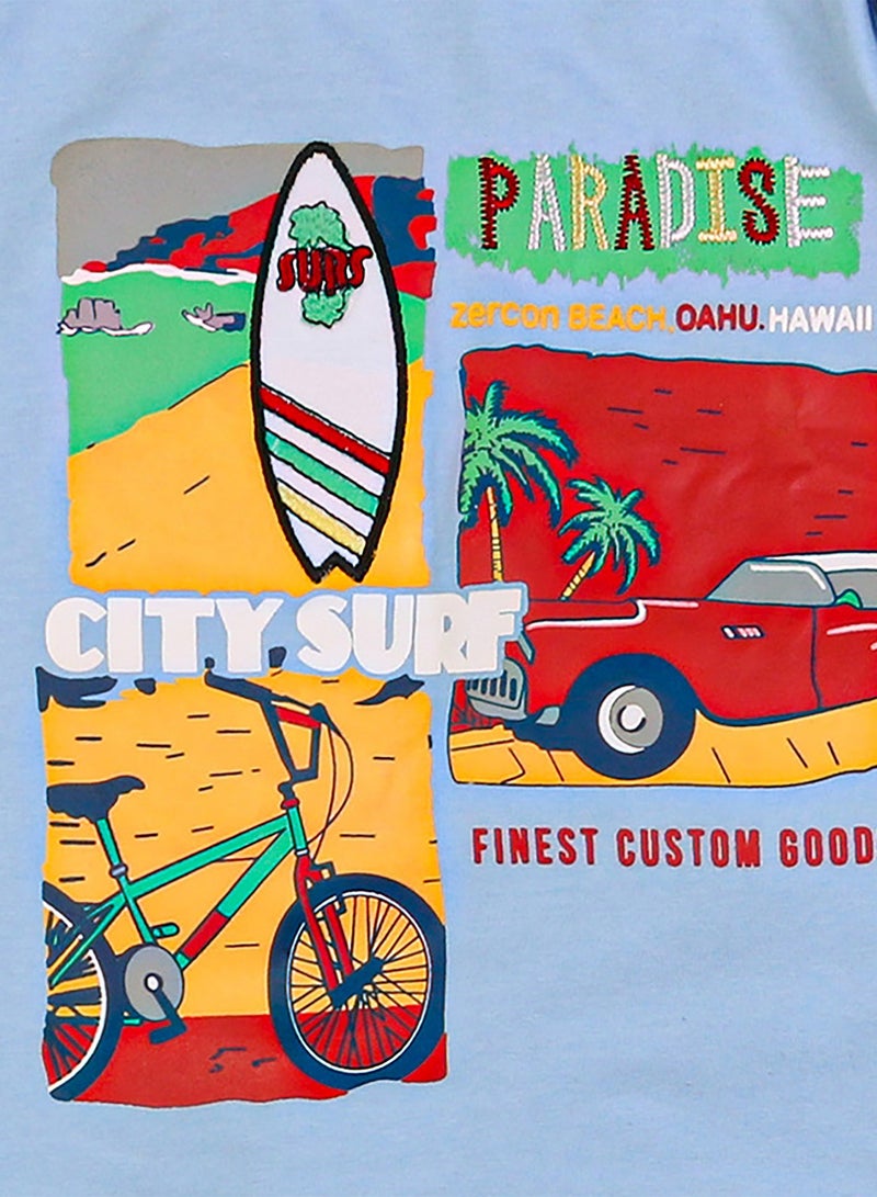 Zercon Summer Pajama Set for Boys - Summer Set for Boys - Image 2