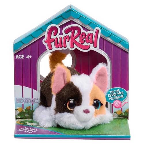 furReal My Minis Kitty Interactive Toy Small Plush Kitty with Motion Stuffed Animals Kids Toys for Ages 4 Up by Just Play - Image 1