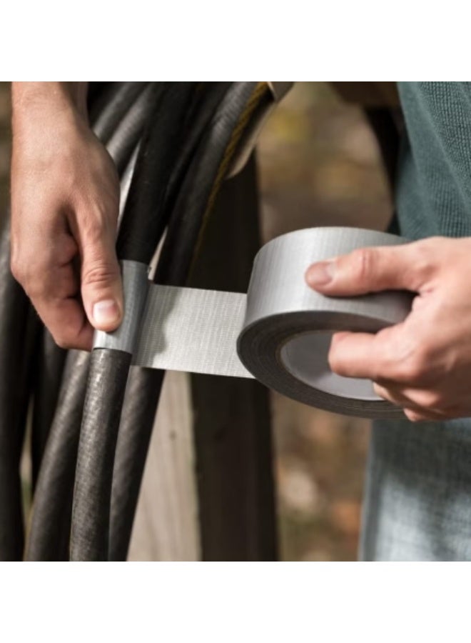 samettex 3 pack of Silver Duct Tape 12 Yards x 2 Inches, Heavy-Duty Waterproof Tape for Patching, Sealing, Securing Cables, and Labels, Easy to Remove and Leaves No Residue ORIGNAL - Image 5