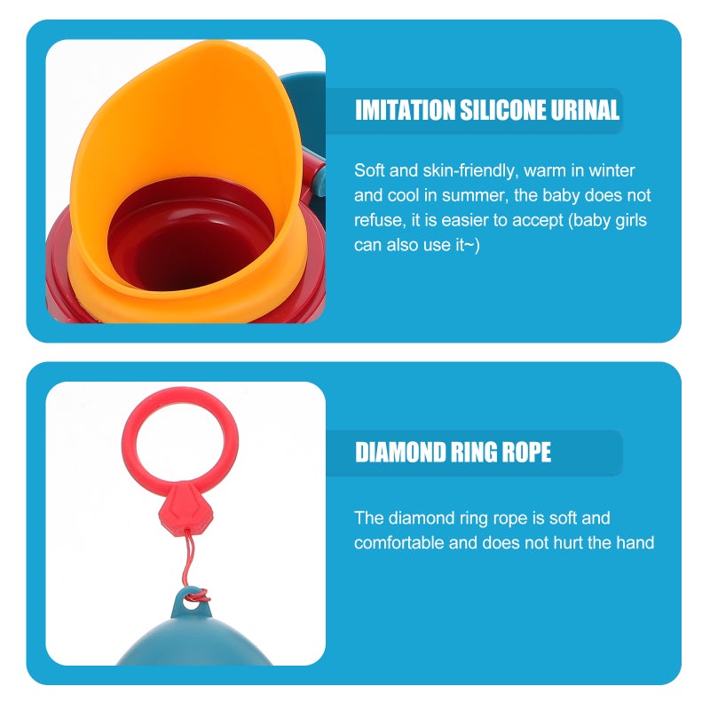 2pcs Portable Kids Travel Potty Pee Cup Children Urinal Bottle for Camping Car - Image 5