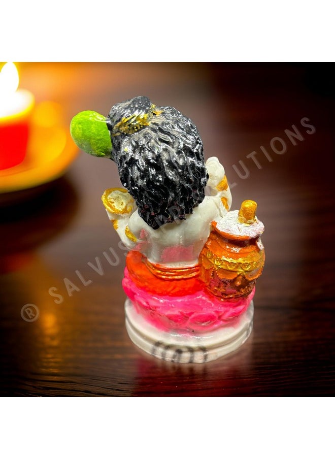 Salvus App SOLUTIONS Salvus APP SOLUTIONS Sacred Serenity: Divine Idol of Krishna - Elevate Your Space with Spiritual Grace (Multicolor_4x6 Inch)  - Image 5