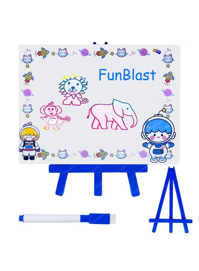 FunBlast FunBlast Mini Erasable Doodle Board for Kids - Wipe & Write Whiteboard for Kids Drawing, Painting & Practice, Double Sided Writing Board for Kids, Boys, Girls, Learning & Educational Toys for Kids - Image 1