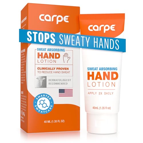 Carpe Sweat Absorbing Hand Lotion A dermatologistrecommended smooth lotion that helps stop hand sweat Great for hyperhidrosis Original Eucalyptus - Image 2