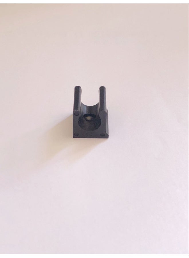 U-shaped Buckle 4/6/8/10/12/14/16MMPU Tracheal Clamp Multi-tube Clamp Seat Nylon Fixed Row Groove Pipe Clamp-Specification Model:Single Card 10mm1 Position