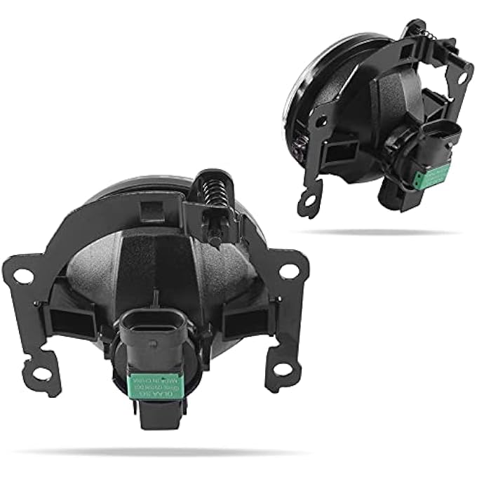 دي أل أيه أيه مصابيح الضباب لميتسوبيشي ميراج أتراج 2020 2021 مجموعة مصابيح الضباب الأمامية تصفيف السيارة ضوء موضعي مع كابلات عدسة شفافة زوج واحد - Image 5