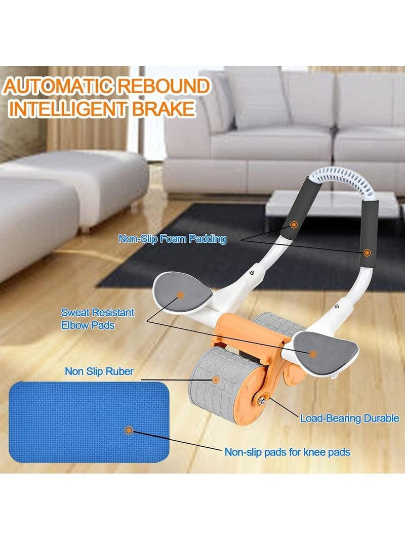 Gonice New with Timer Ab Abdominal Exercise Roller Elbow Support, abs Wheel core Equipment, Automatic Rebound - Image 4
