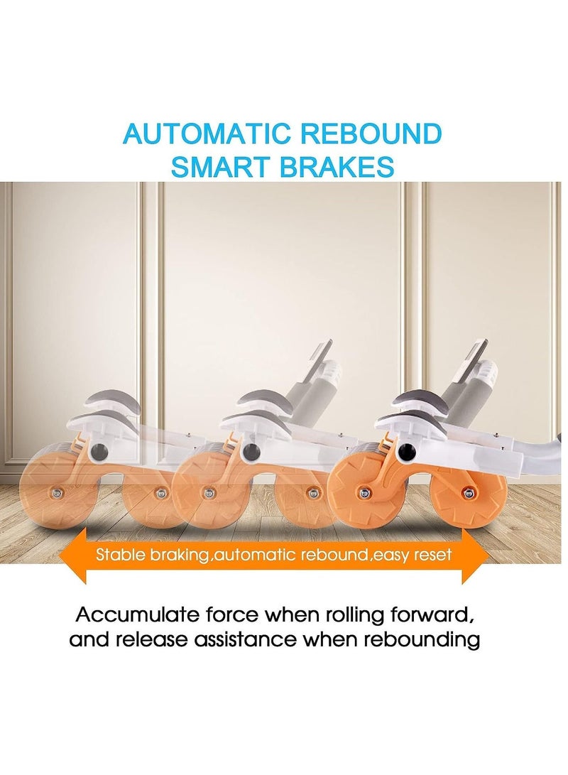 Gonice New with Timer Ab Abdominal Exercise Roller Elbow Support, abs Wheel core Equipment, Automatic Rebound - Image 3